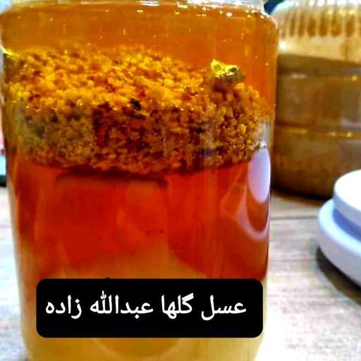 عسل طبیعی وژله رویال وگرده گل